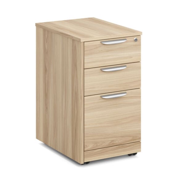 3 Drawer Mobile Pedestal - Box/Box/File