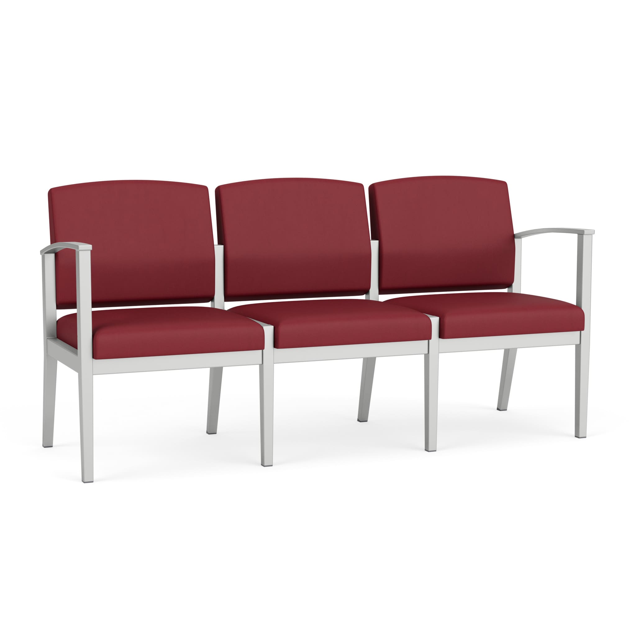 Amherst Steel 3 Seat Sofa - Image 1