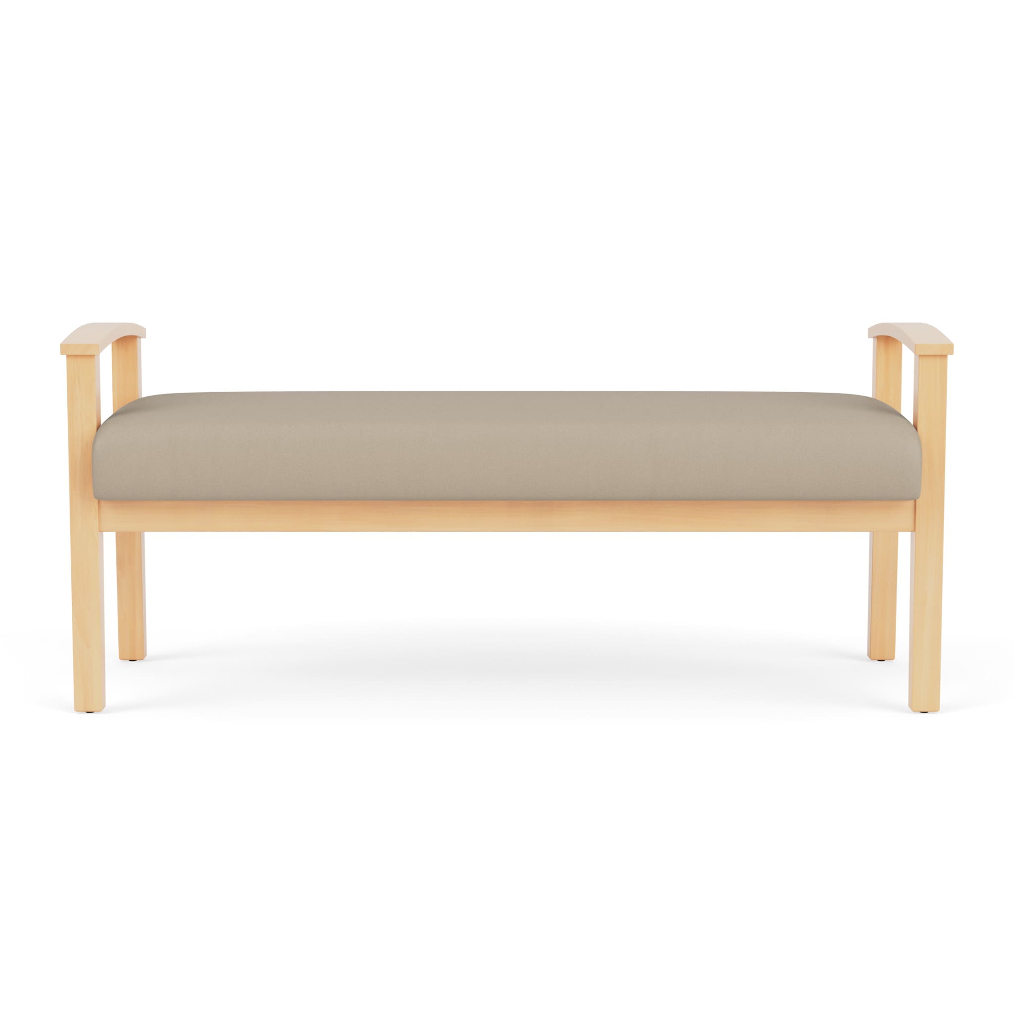 Amherst Wood 2 Seat Bench - Image 1