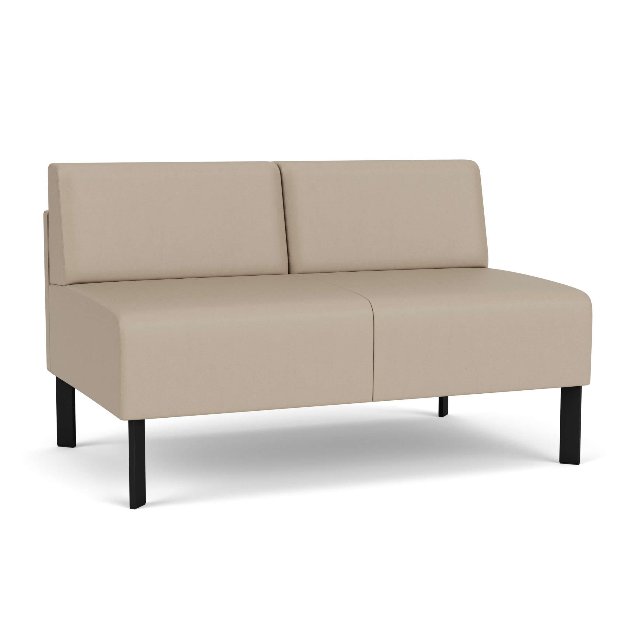 Luxe Armless Loveseat - Image 1