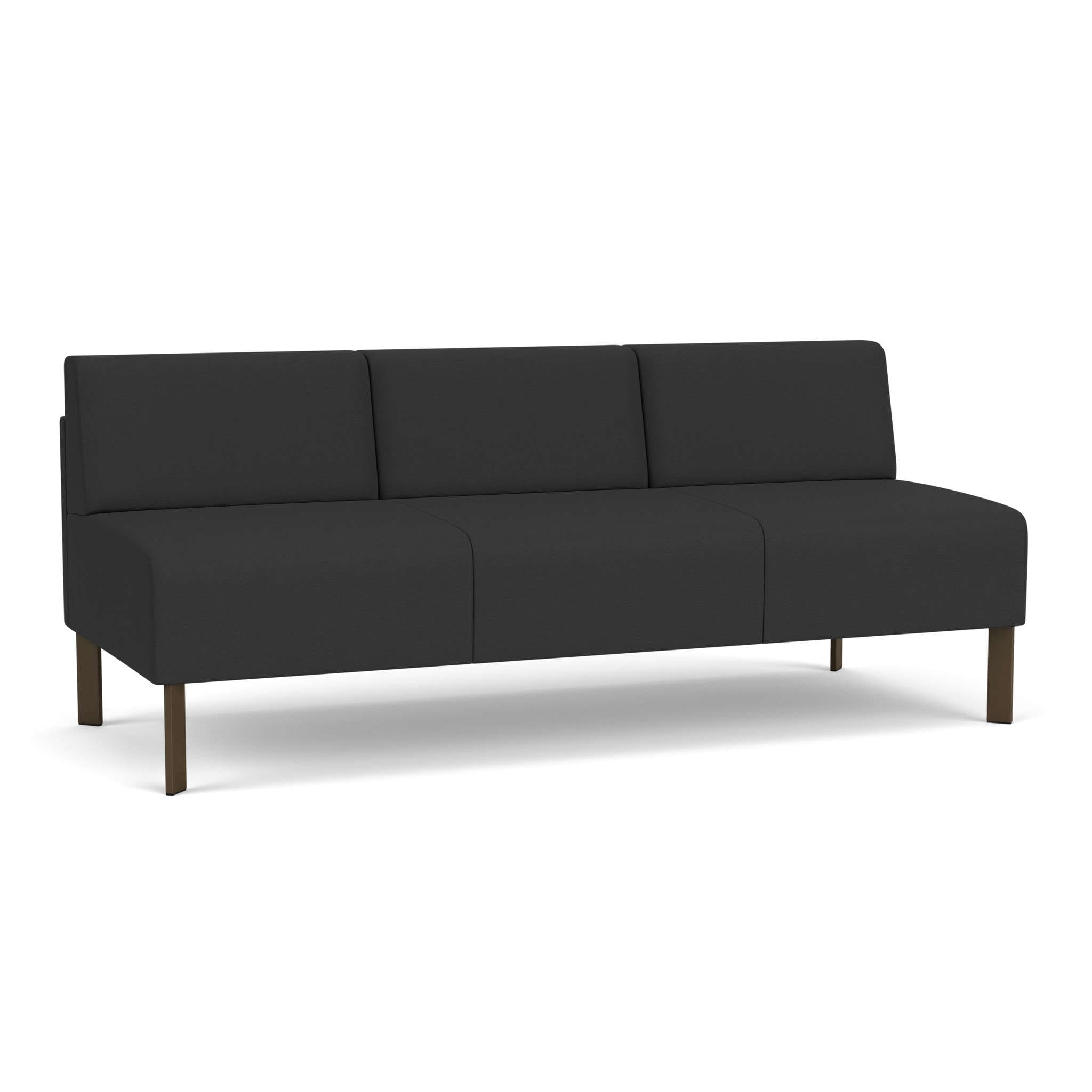 Luxe Armless Sofa - Image 1