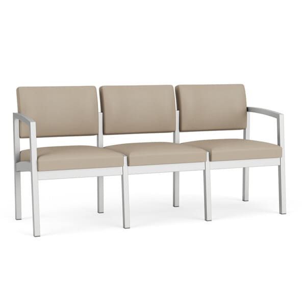 Lenox Steel 3 Seat Sofa