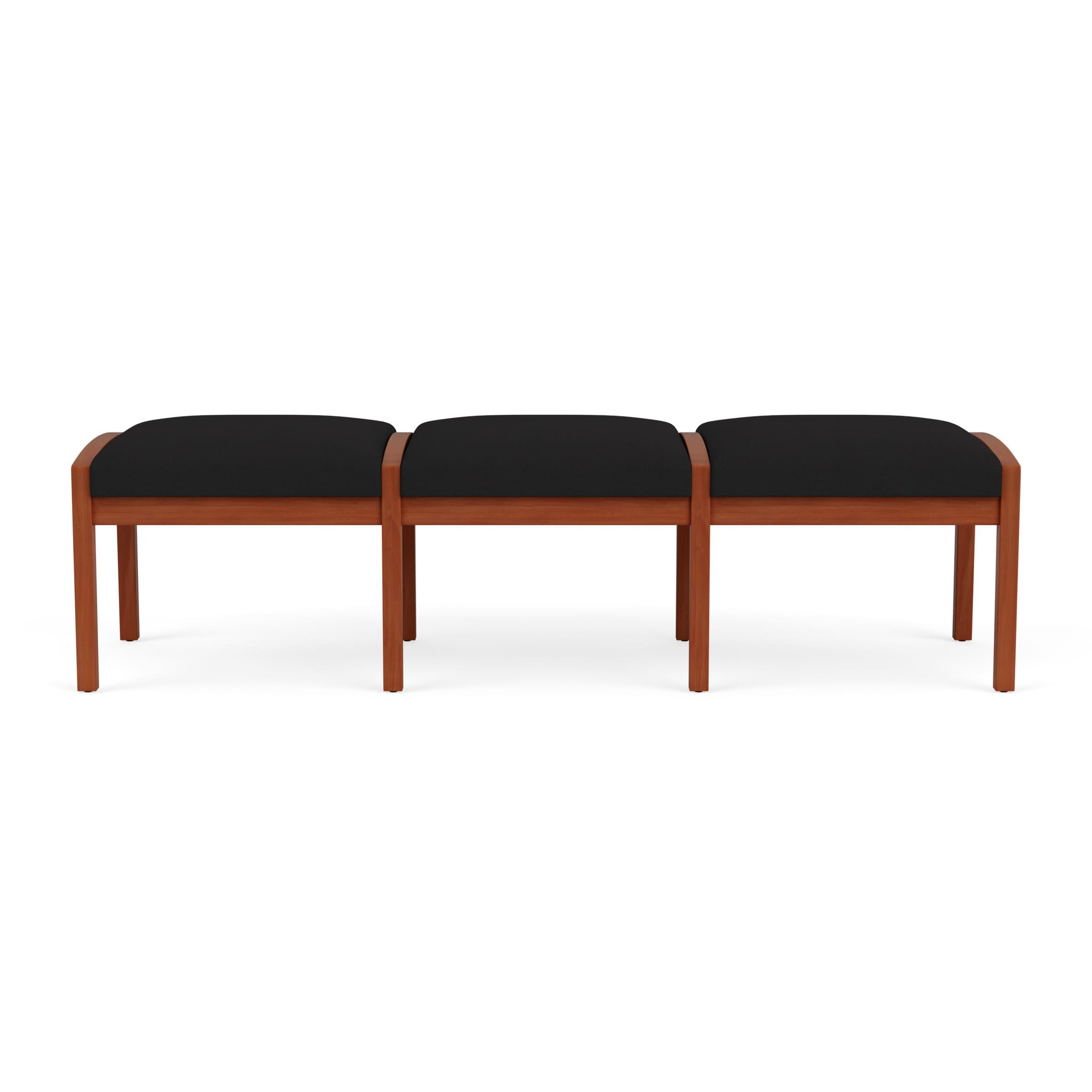 Lenox Wood 3 Seat Bench - Image 1
