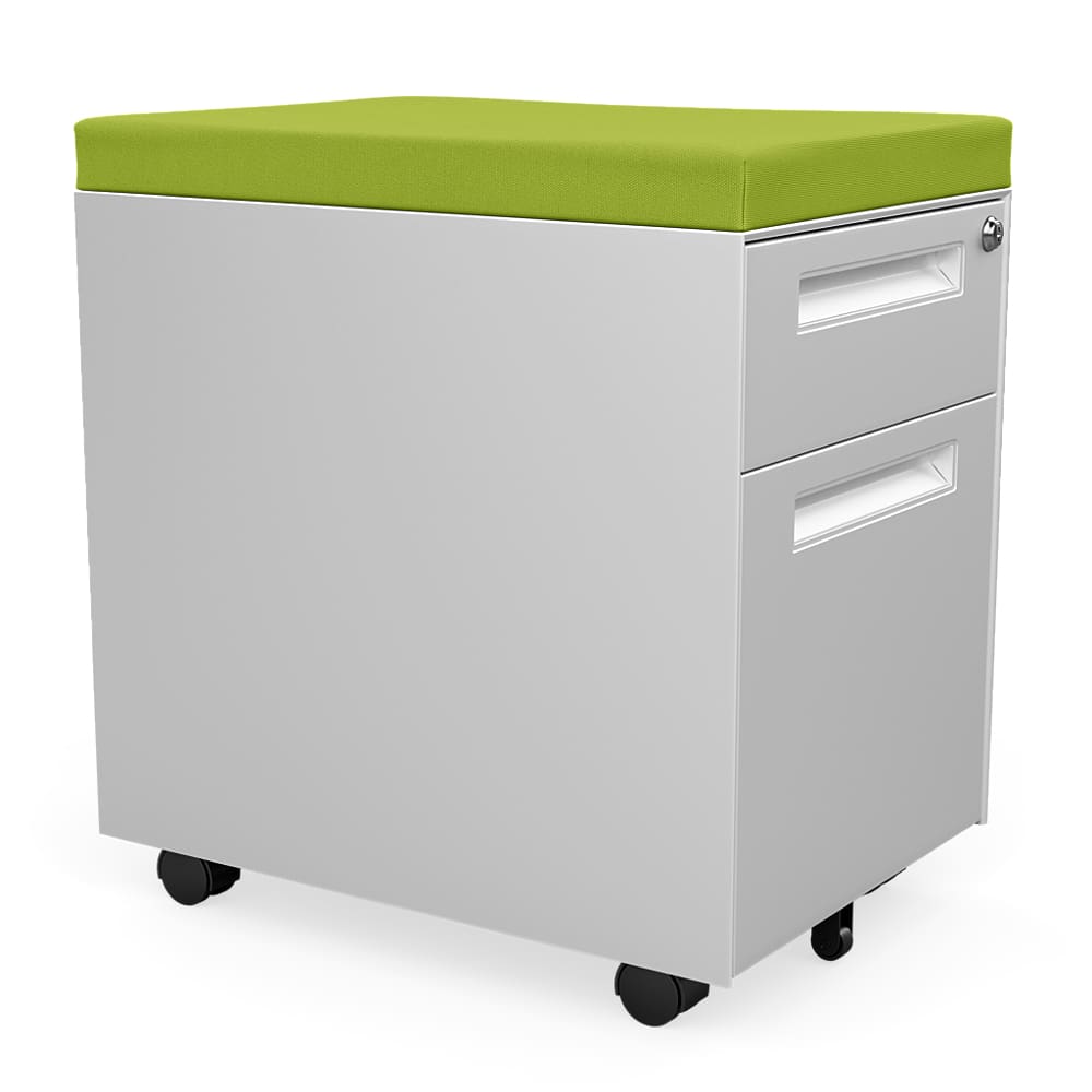 Mobile Pedestal with Top Cushion - Image 1