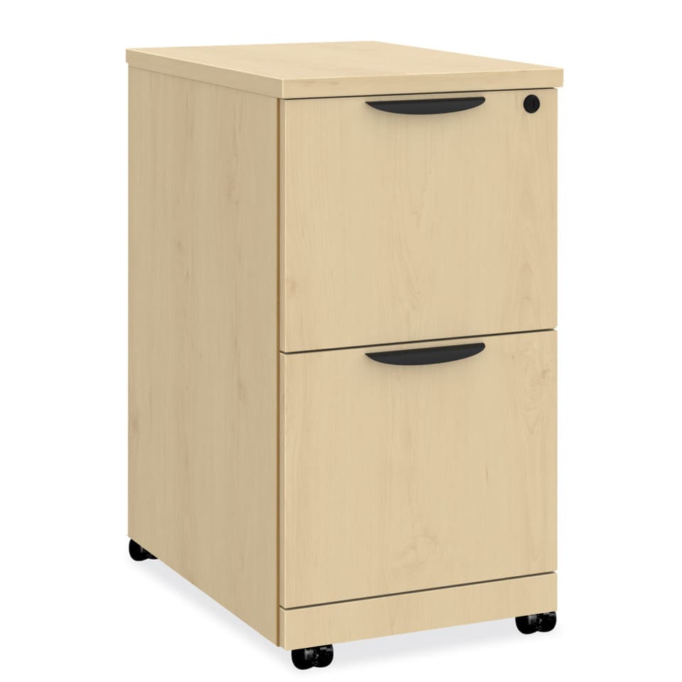 2 Drawer Mobile Pedestal - File/File - Image 1