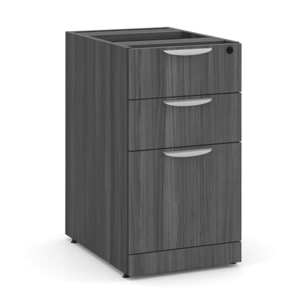 3 Drawer Deluxe Pedestal - Box/Box/File