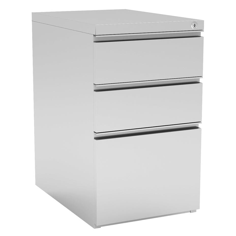 3 Drawer Metal File and Dual Box Pedestal - Image 1