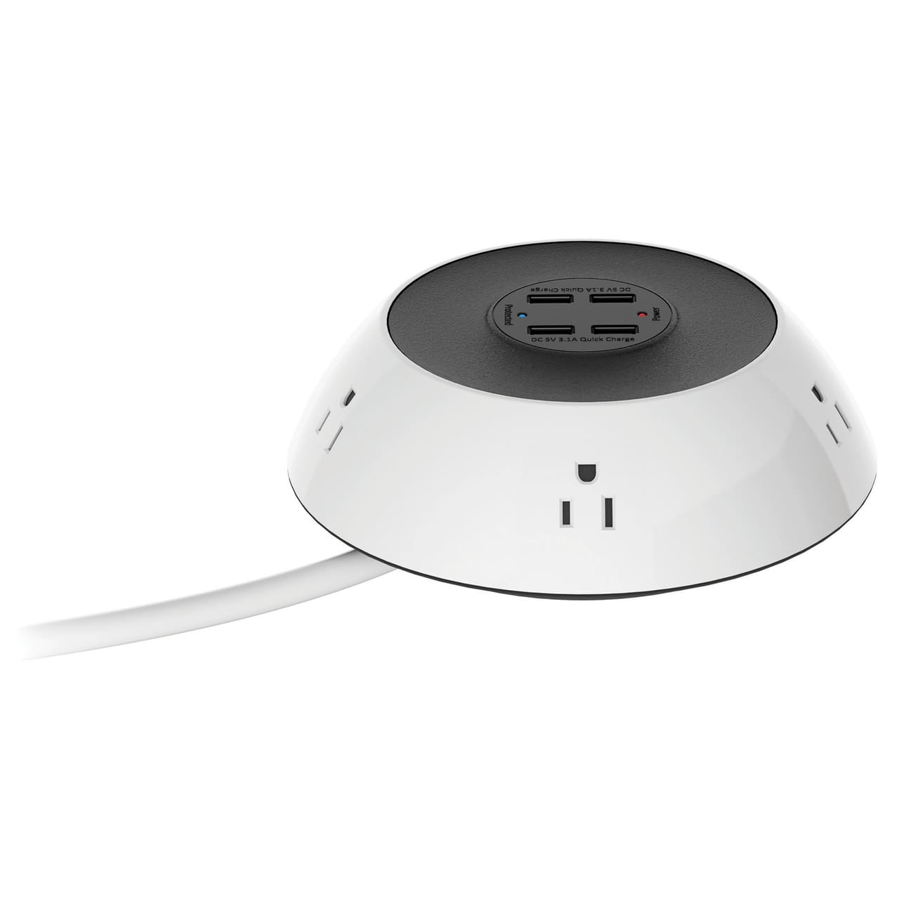 Power Strip 5 Outlet Surge Power Strip with USB Charging - Image 1
