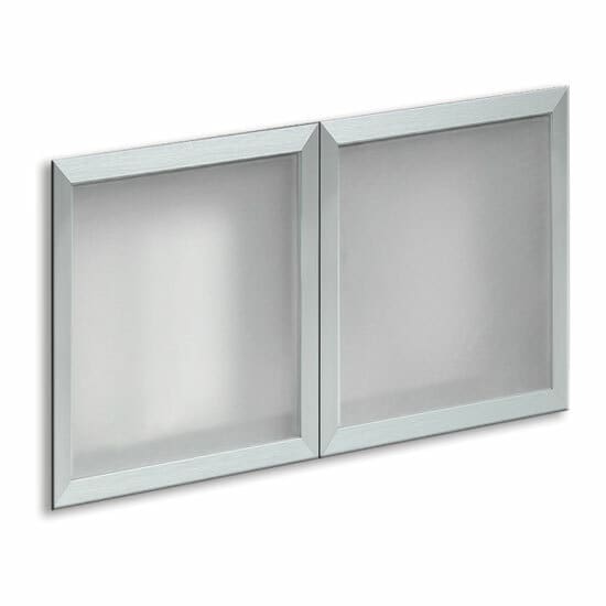 Optional Silver Glass Hutch Doors - Image 1