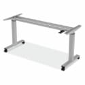 Pneumatic Height Adjustable Base with Casters - 60"W x 24"D - Thumbnail Image 1