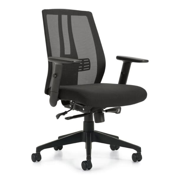 Mesh Back Synchro-Tilter Multi-Position Back Lock