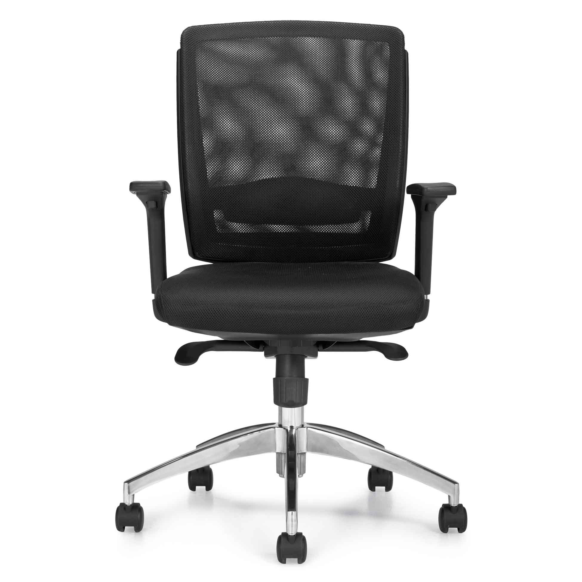 Mesh Back Synchro-Tilter Adjustable Lumbar - Image 2