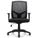 High Back Mesh Back Synchro-Tilter - Thumbnail Image 2