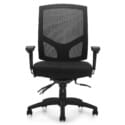 Mesh Back Multi-Function Chair with Arms - Thumbnail Image 2