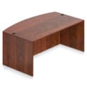 71" Wide Bow Front Desk Shell - Thumbnail Image 3