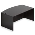 71" Wide Bow Front Desk Shell - Thumbnail Image 5