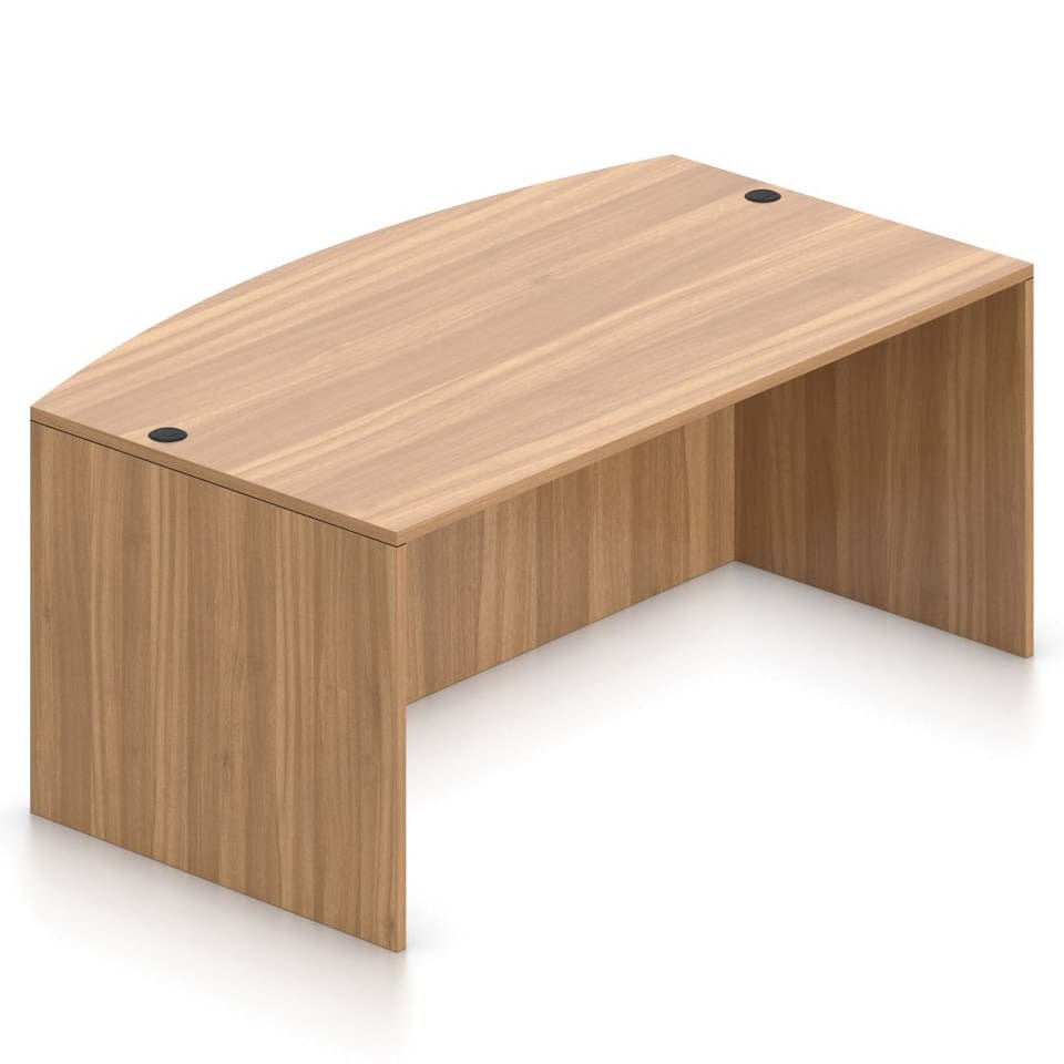 71" Wide Bow Front Desk Shell - Image 2