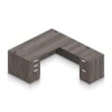 71" x 36" Desk Shell with Box/Box/File Pedestal and 48" x 24" Return with File/File Pedestal - Thumbnail Image 7