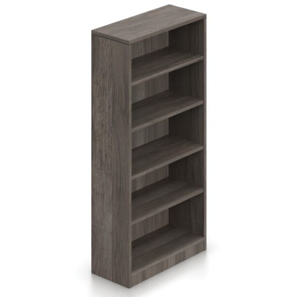 71” H 5-Shelf Bookcase