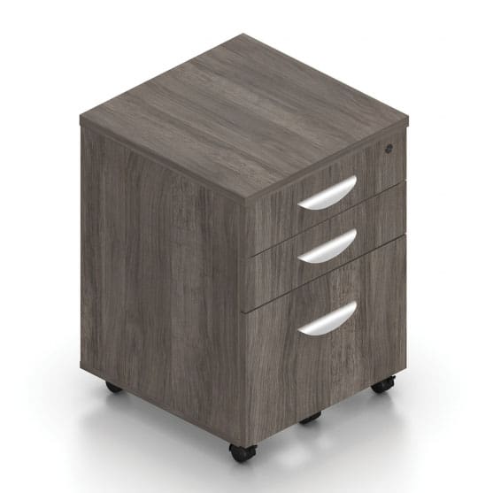 22”D Mobile Box/Box/File Pedestal with Lock