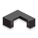 71" x 30" Desk Shell with Box/Box/File Pedestal and 48" x 24" Return with File/File Pedestal - Thumbnail Image 3