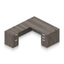 66" x 30" Desk Shell with Box/Box/File Pedestal and 48" x 24" Return with File/File Pedestal - Thumbnail Image 8