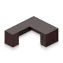 60" x 30" Desk Shell with Box/Box/File Pedestal and 48" x 24" Return with File/File Pedestal - Thumbnail Image 9