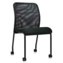 Armless Mesh Back Guest with Casters - Thumbnail Image 1
