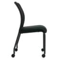 Armless Mesh Back Guest with Casters - Thumbnail Image 2