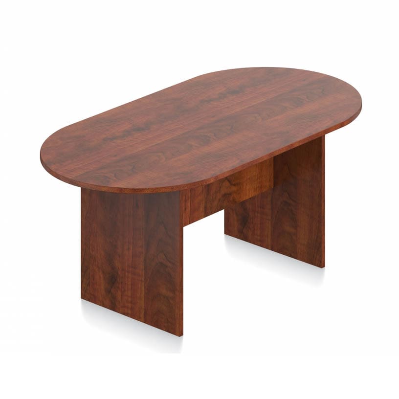 71" x 36" Racetrack Conference Table - Image 1