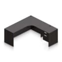 71" W Desk with Curved Extension with 36" x 24" Return and Hanging Pedestal - Thumbnail Image 7