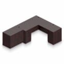 71" x 36" Desk Shell, Box/Box/File Pedestal, Reversible 48" x 24" Return, File/File Pedestal, and 2 Drawer Lateral File - Thumbnail Image 4