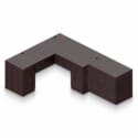 71" x 36" Desk Shell, Box/Box/File Pedestal, Reversible 48" x 24" Return, File/File Pedestal, and 2 Drawer Lateral File - Thumbnail Image 8