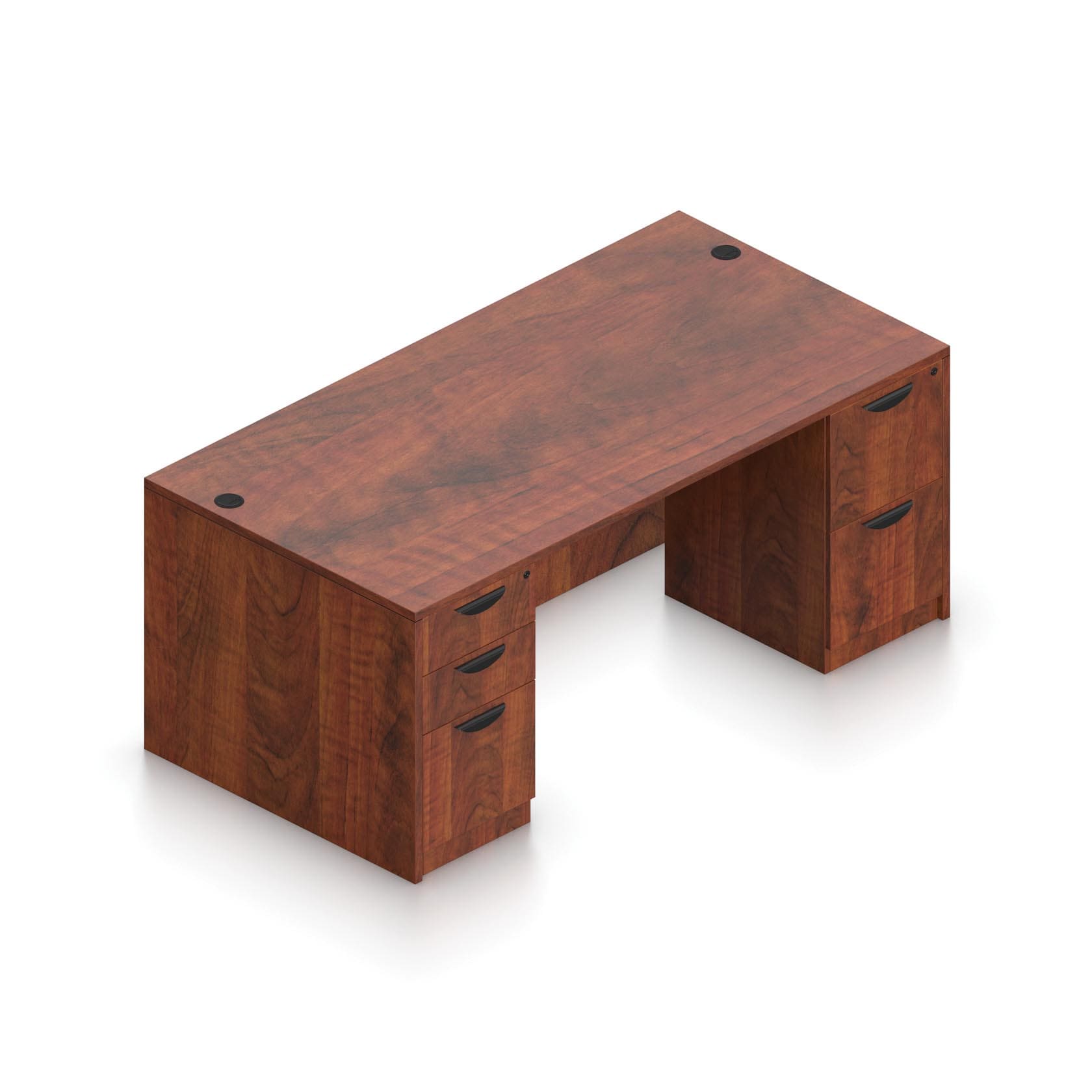 71" x 36" Desk with Double Full Pedestals - Image 4