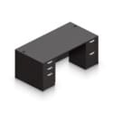 71" x 36" Desk with Double Full Pedestals - Thumbnail Image 3