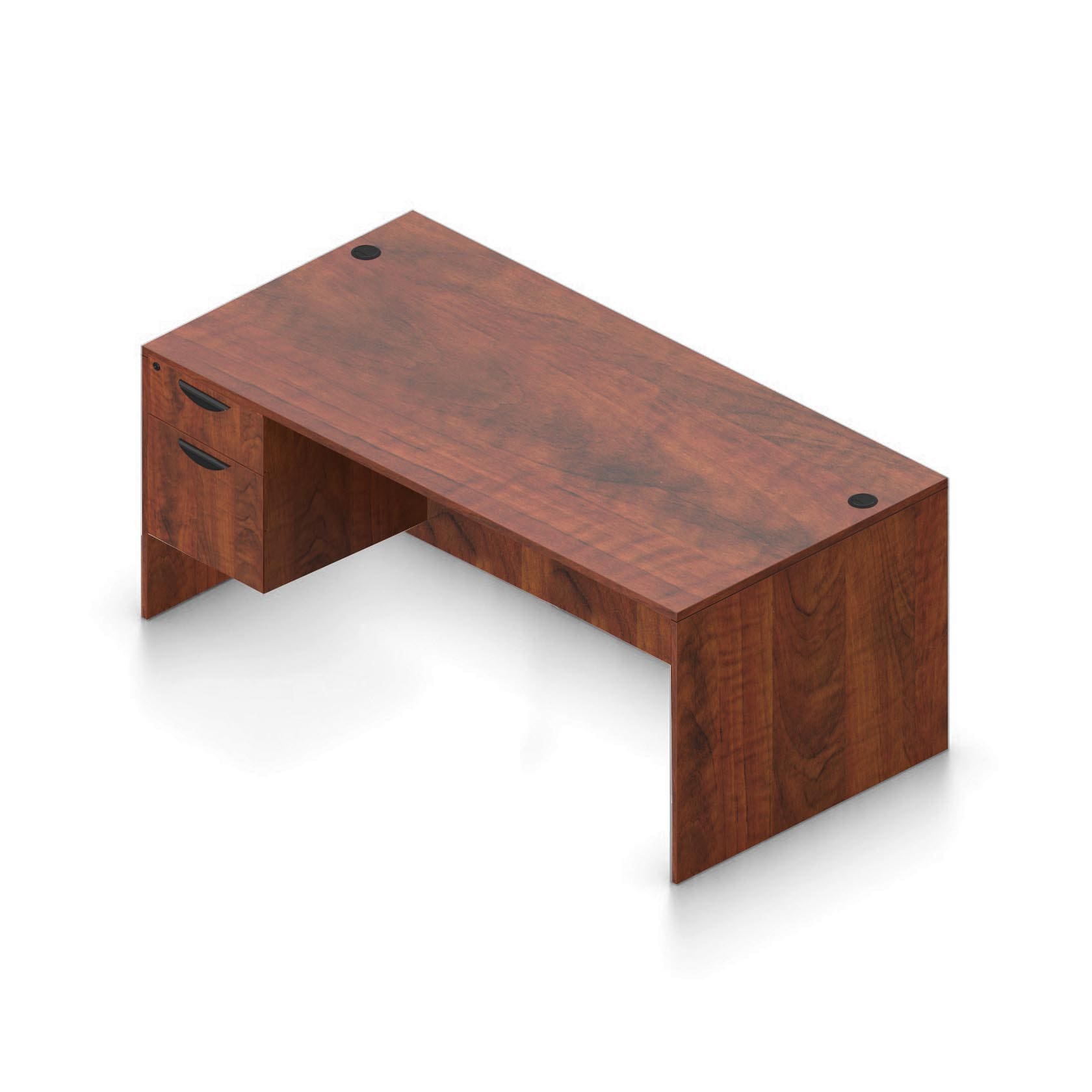 71" Wide x 36" Deep Desk with Hanging Pedestal - Image 6