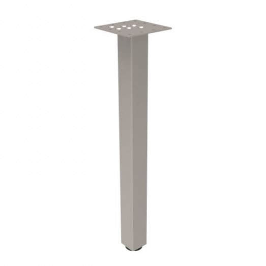 28"H Metal Square Table Leg - Image 1