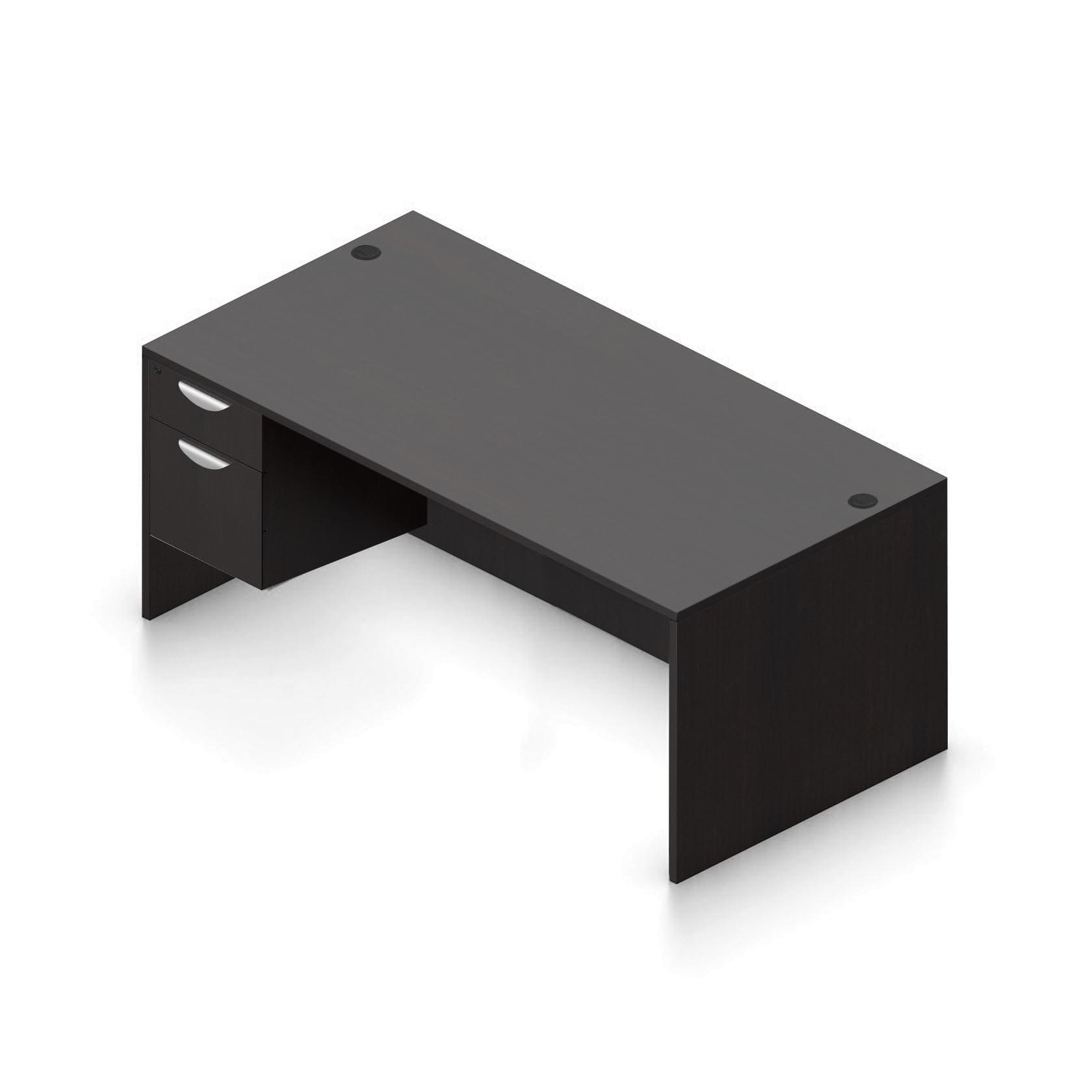 48" x 24" Desk with Hanging Pedestal - Image 7