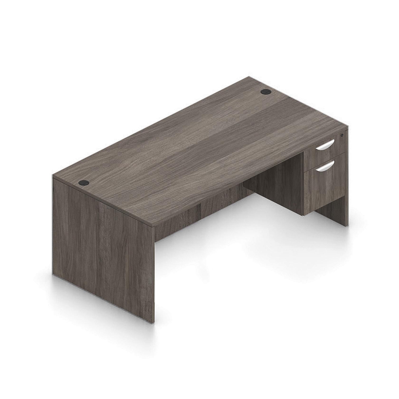48" x 24" Desk with Hanging Pedestal - Image 3