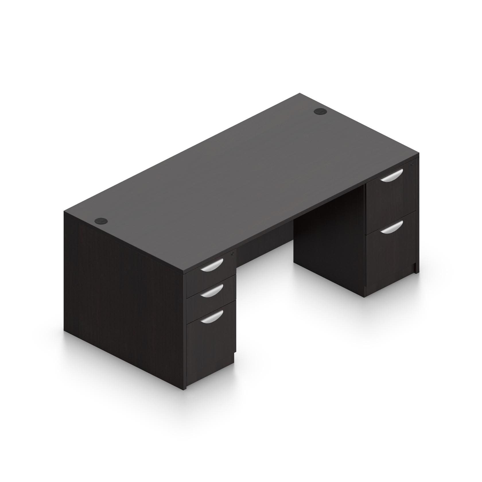71″ x 30″ Desk with Double Full Pedestals - Image 5