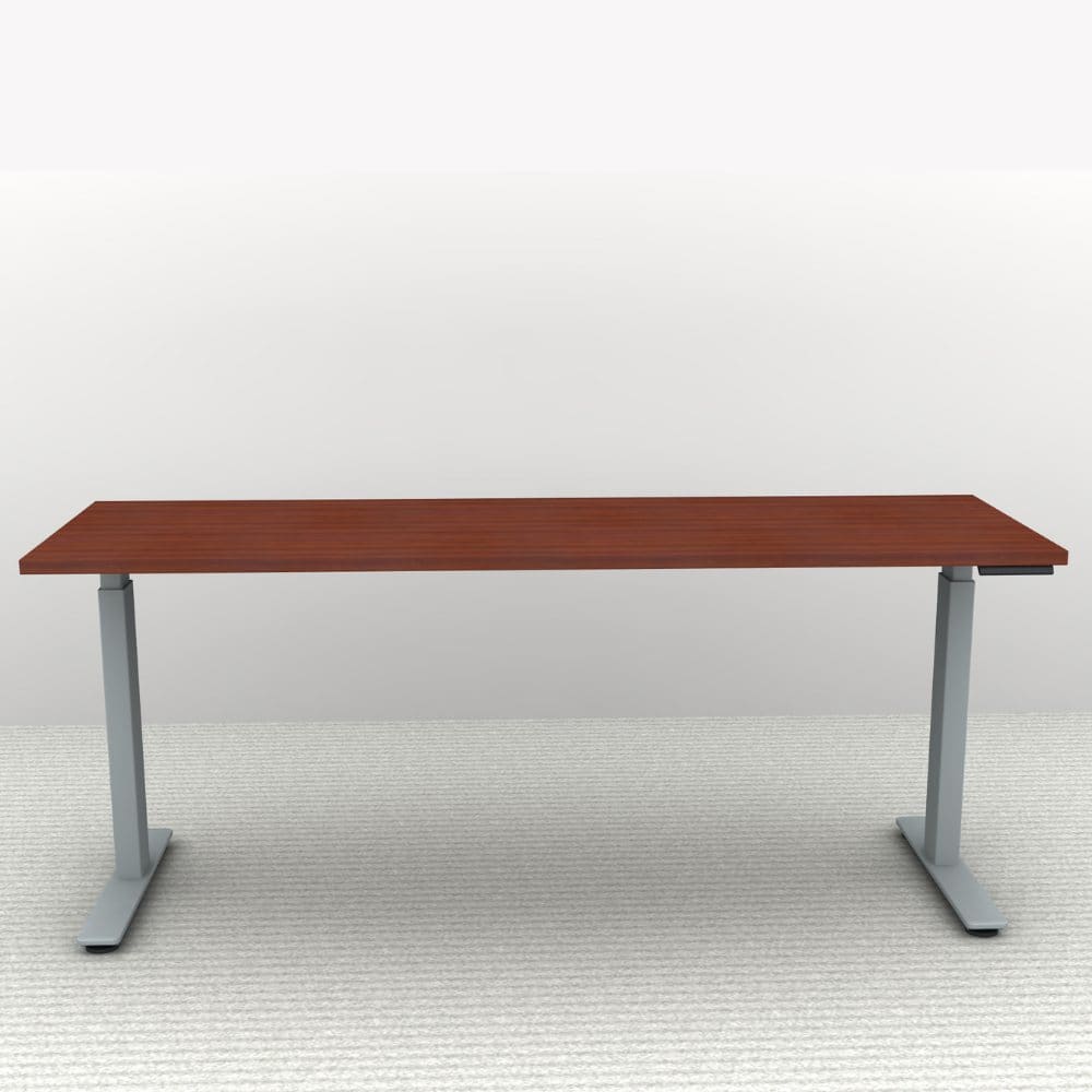71" x 24" Height Adjustable Desk - Silver Base - Image 4