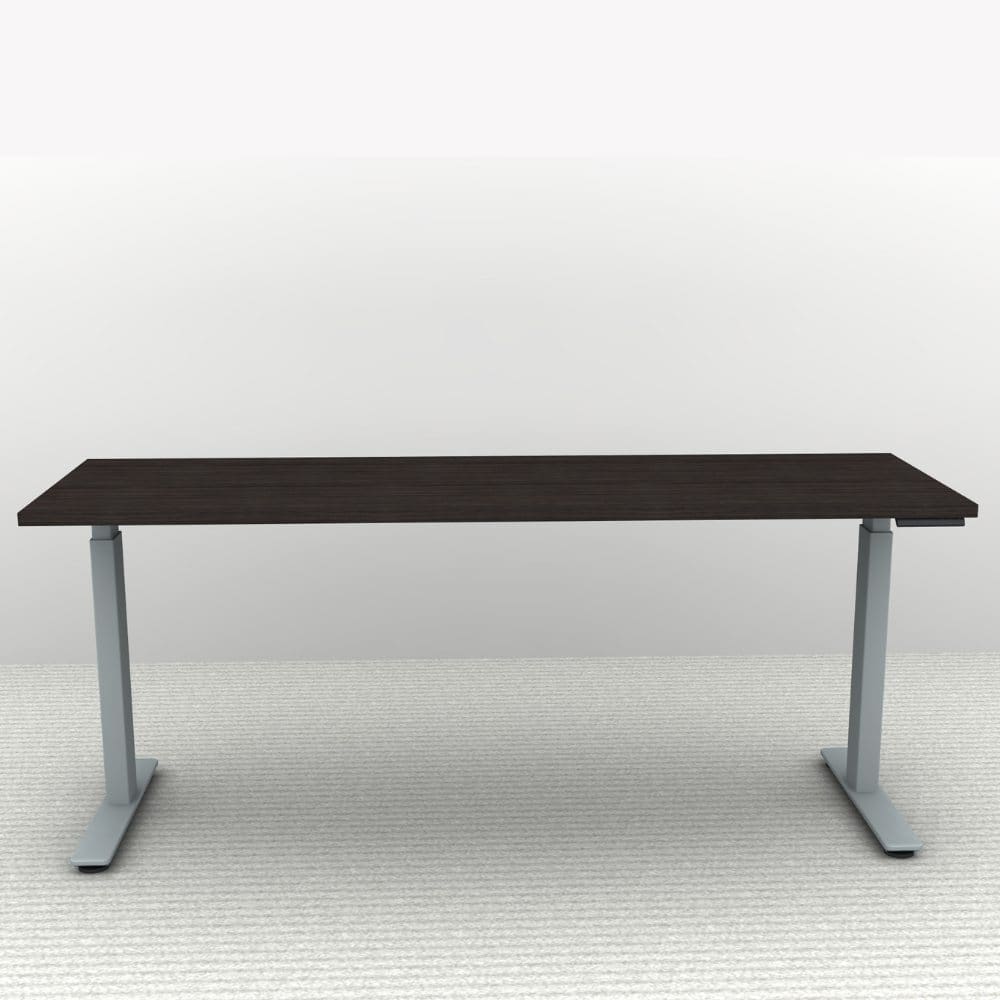71" x 24" Height Adjustable Desk - Silver Base - Image 3