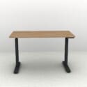 48" x 24" Height Adjustable Desk - Black Base - Thumbnail Image 5