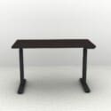 48" x 24" Height Adjustable Desk - Black Base - Thumbnail Image 3