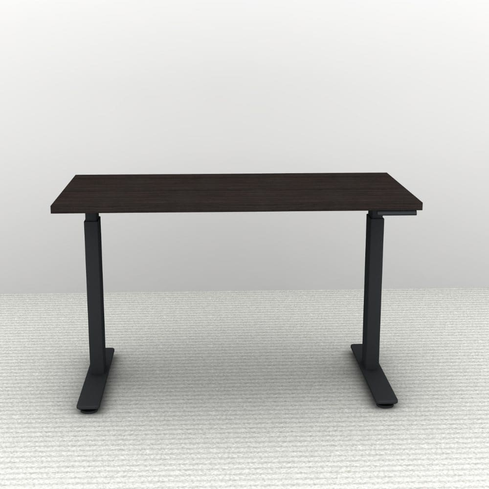 48" x 24" Height Adjustable Desk - Black Base - Image 3