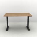 48" x 30" Height Adjustable Desk - Black Base - Thumbnail Image 5