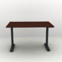 48" x 30" Height Adjustable Desk - Black Base - Thumbnail Image 3
