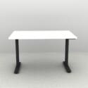 48" x 30" Height Adjustable Desk - Black Base - Thumbnail Image 2