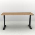 60" x 24" Height Adjustable Desk - Black Base - Thumbnail Image 6