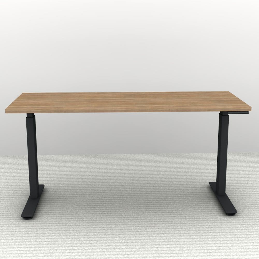 60" x 24" Height Adjustable Desk - Black Base - Image 6